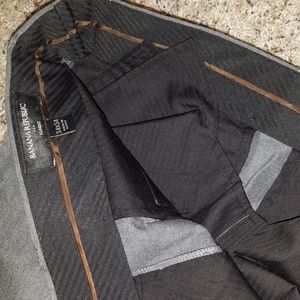 Banana Republic Men's Classic Dress Pants Gray